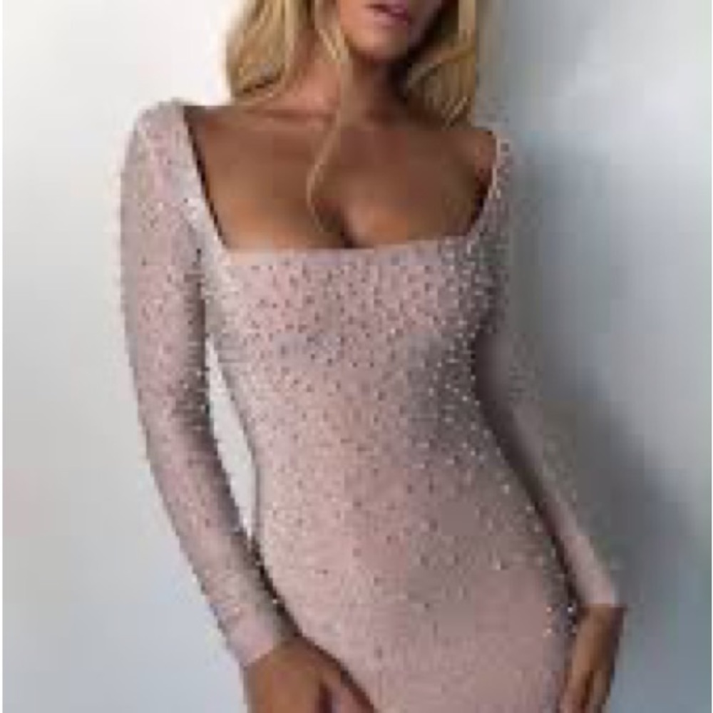 Oh Polly pearl dress RARE - Picture 6 of 10